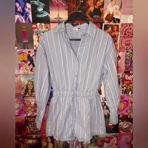 Fashion Nova Button-Up Romper